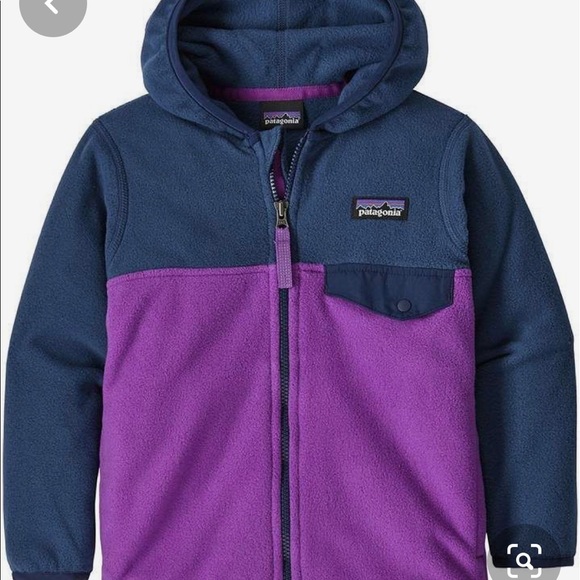 Toddler Girls Patagonia Fleece jacket - Picture 2 of 5